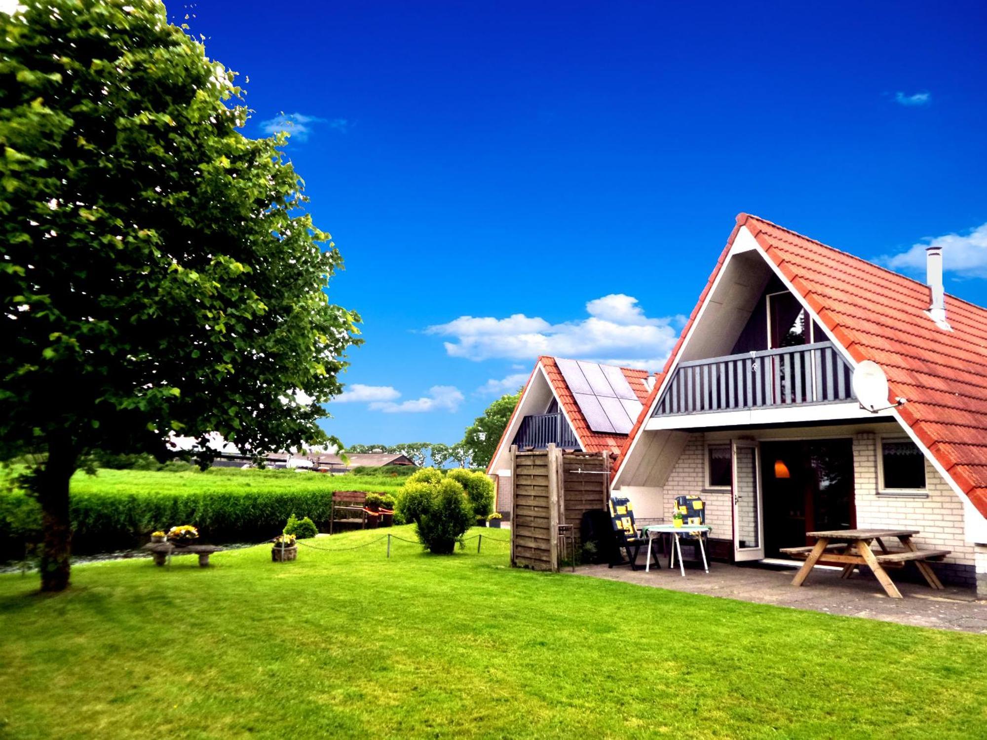 Leonie 6 Pers Holiday Home With A Large Garden Close To The Lauwersmeer Anjum 外观 照片